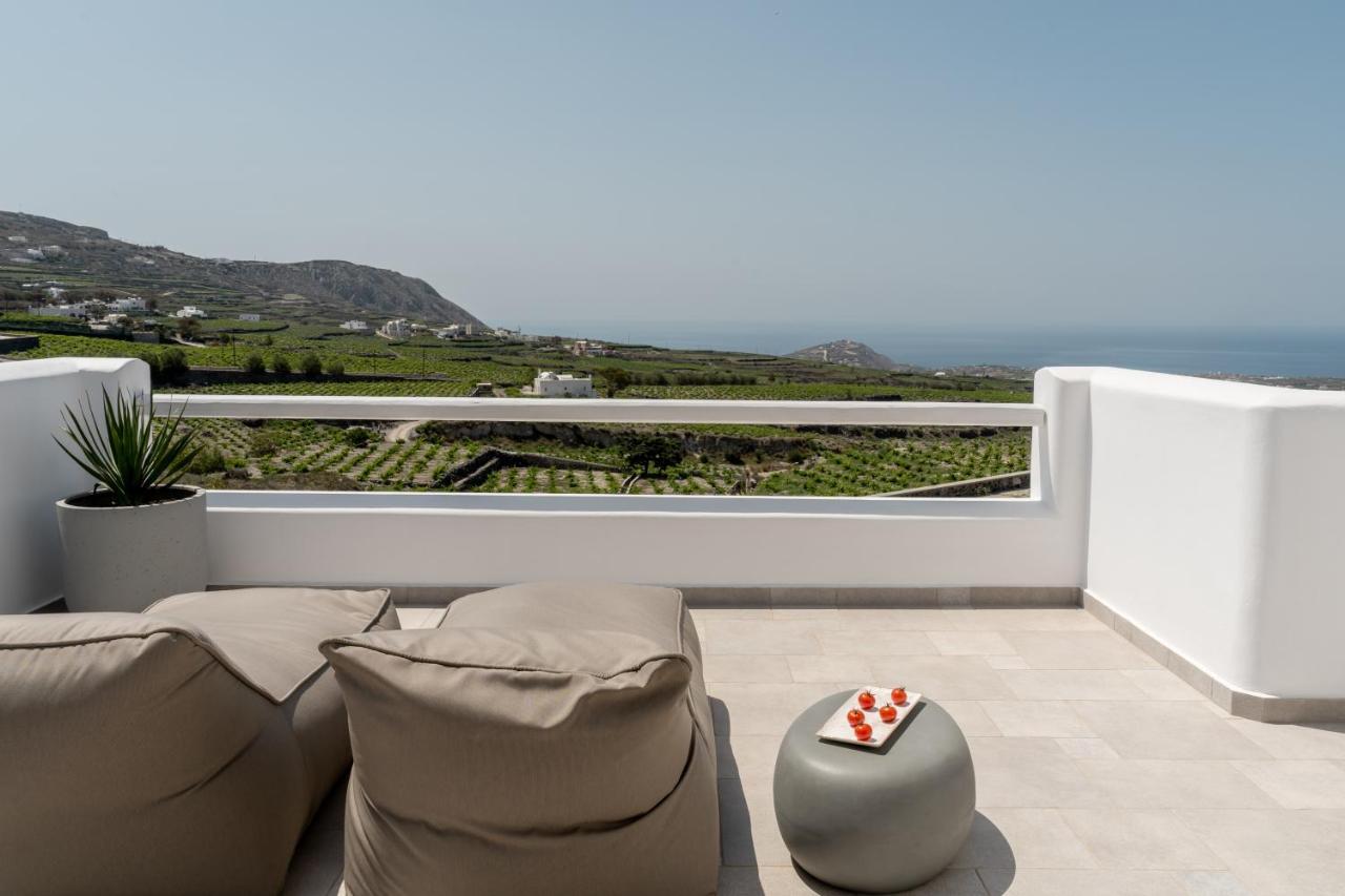 Arotron Santorini Acomodação com café da manhã Pýrgos Exterior foto